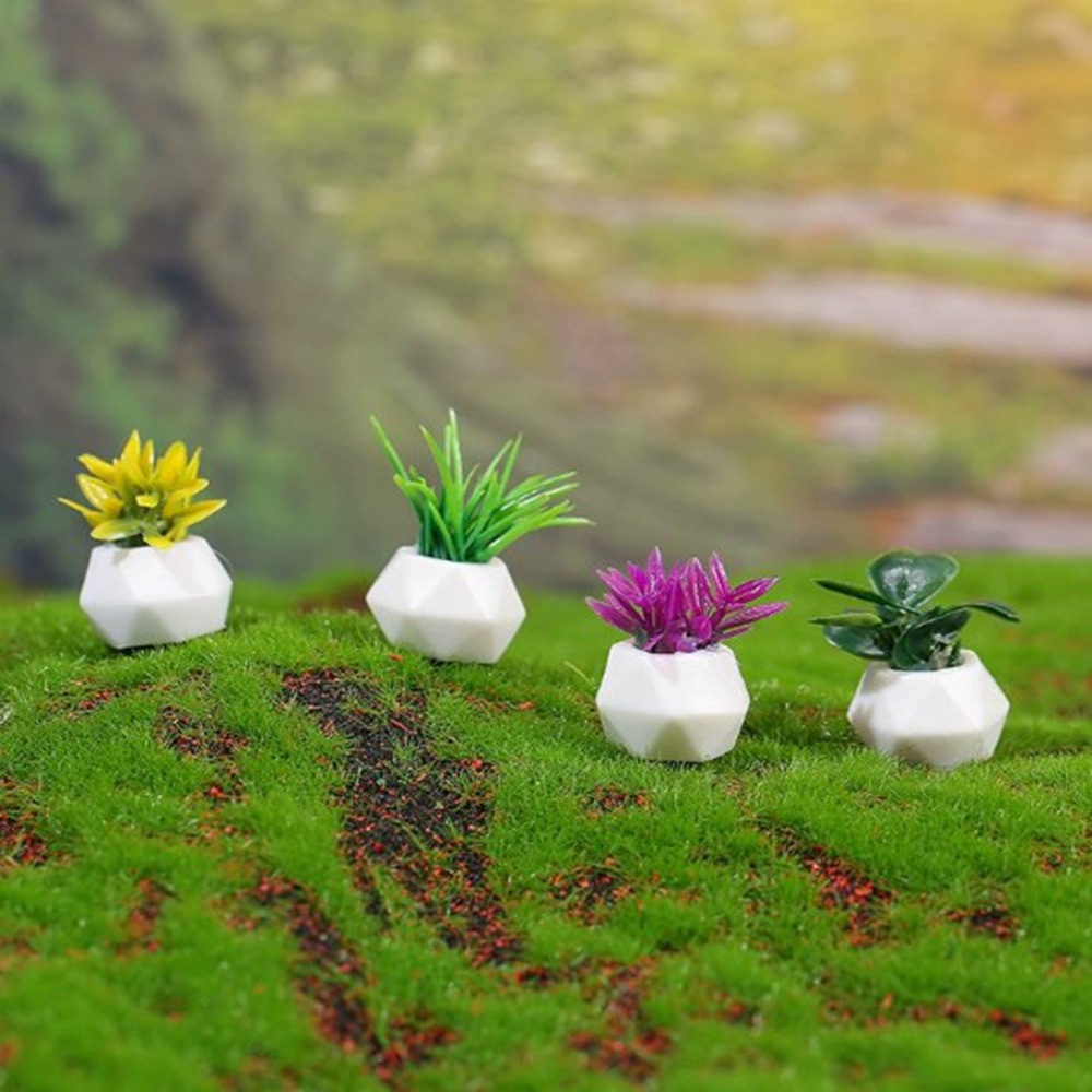 Bonsai Garden China - 1:12 دمية مصغرة بوعاء النبات متعدد