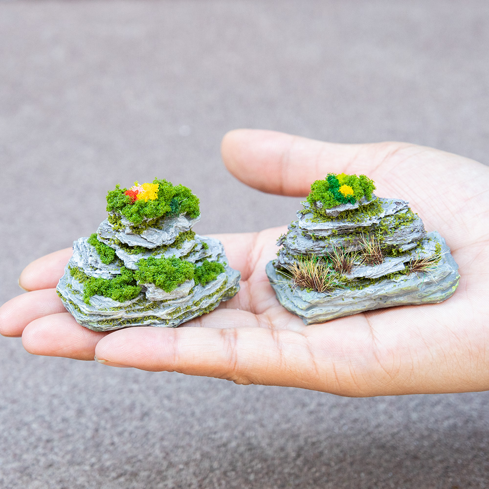 منحوتات راتنجية مصغرة لتزيين ا - مراجعة Bonsai Garden Layout وسعره