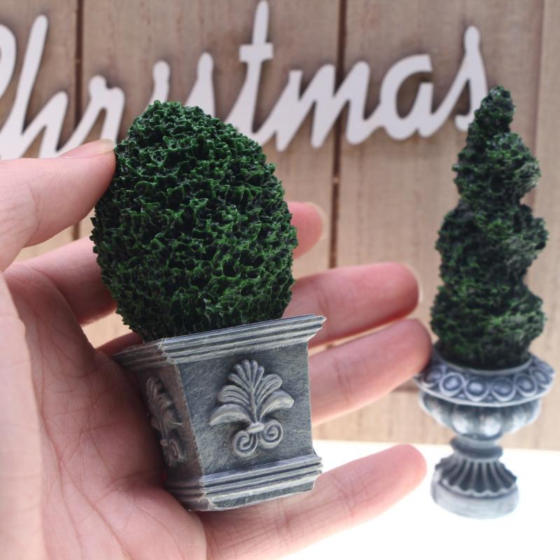نموذج نبات أخضر صغير محاكي لبي - مراجعة Bonsai Garden Layout وسعره